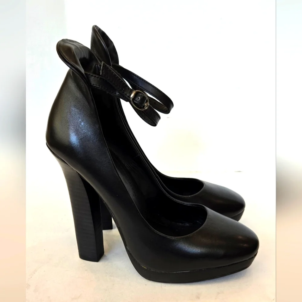 Leon Max Chic Black Women's Heels